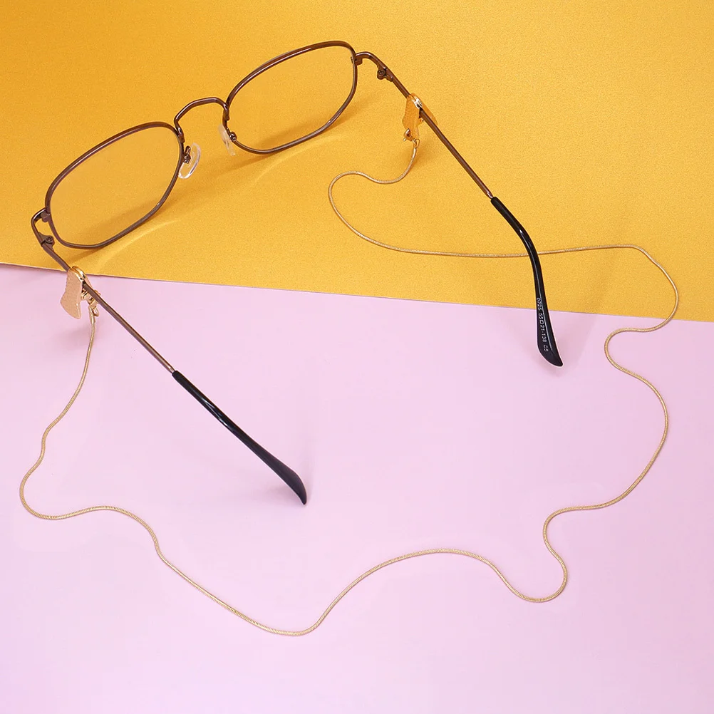 

Face Mask Lanyard with Copper Retainer Chain for Eyewear Sunglass Strap Holder Sturdy Portable Mask Cord Glasses Hanging Chain