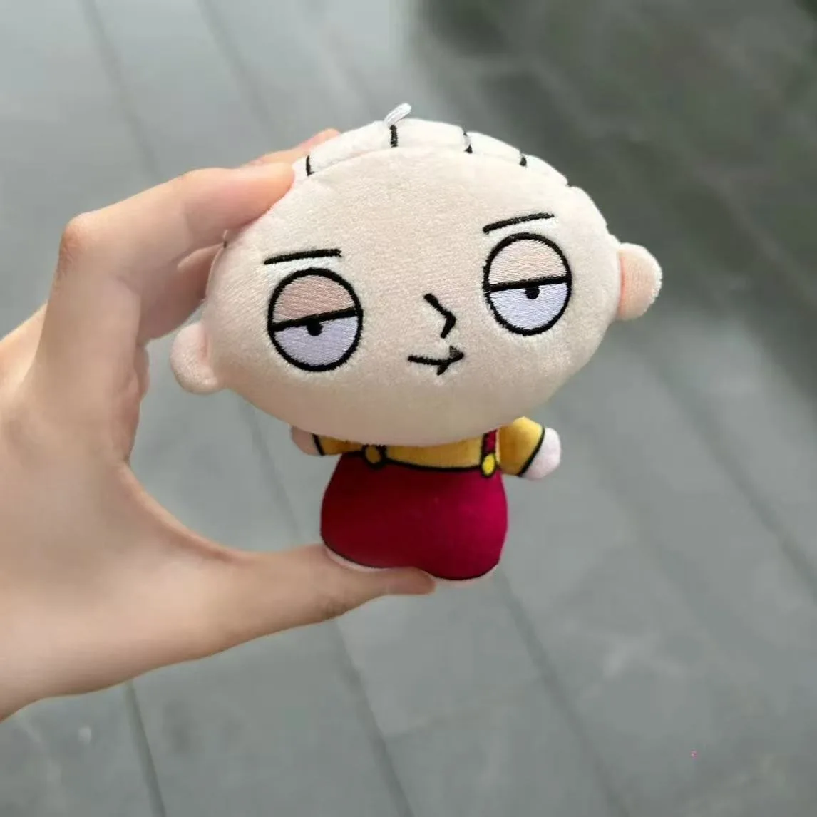 

Cute Family Guy Stewie·Griffin Printed Cotton Doll Plush Toy - Keychain & Bag Charm Trendy Toys Holiday Gifts Collectible 10cm