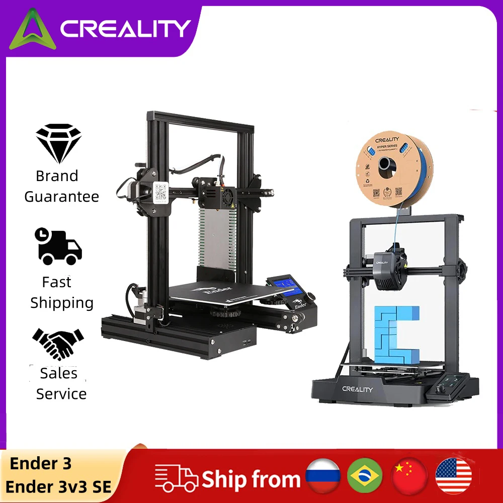 3D-принтер CREALITY Ender 3 V3 SE Ender 3, 250 мм/с, автовыравнивание