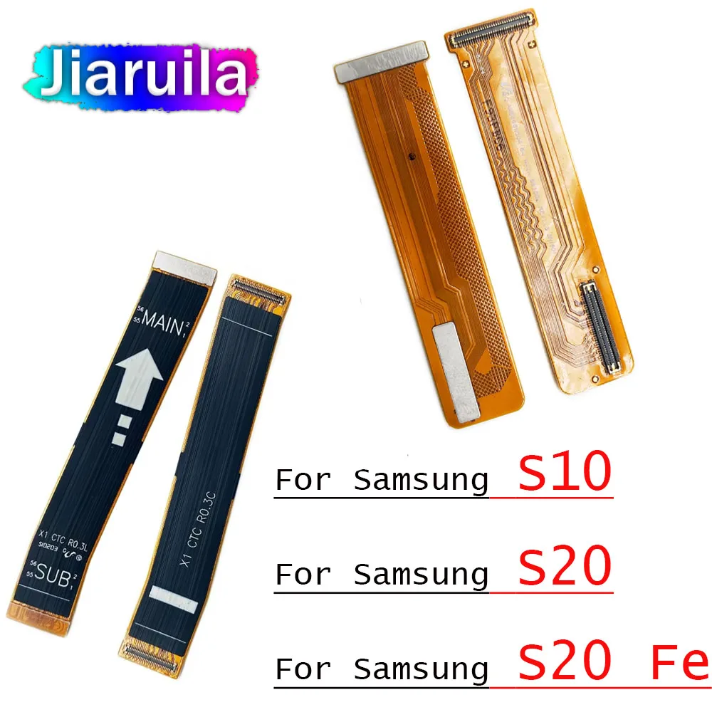 LCD Motherboard Connector Flex Cable for Samsung S20 Ultra S20 Fe S10 Plus Mainboard, LCD Display Connector Ribbon