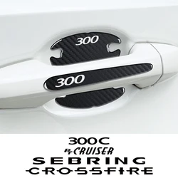 For Chrysler 300 300C PT Cruiser Voyager Sebring Pacifica Crossfire 200 Car DoorAnti-collision Strip Stickers Auto Accessories