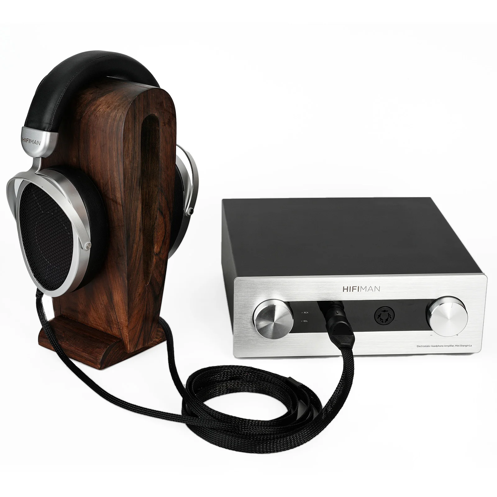 HIFIMAN Mini Shangri-La Electrostatic Nanometer Thickness Diaphragm Headphone and Amplifier