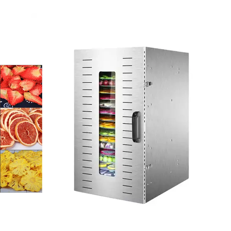 

Food Dehydrator, Commercial Stainless Steel Fruit And Banana Slice Dryer