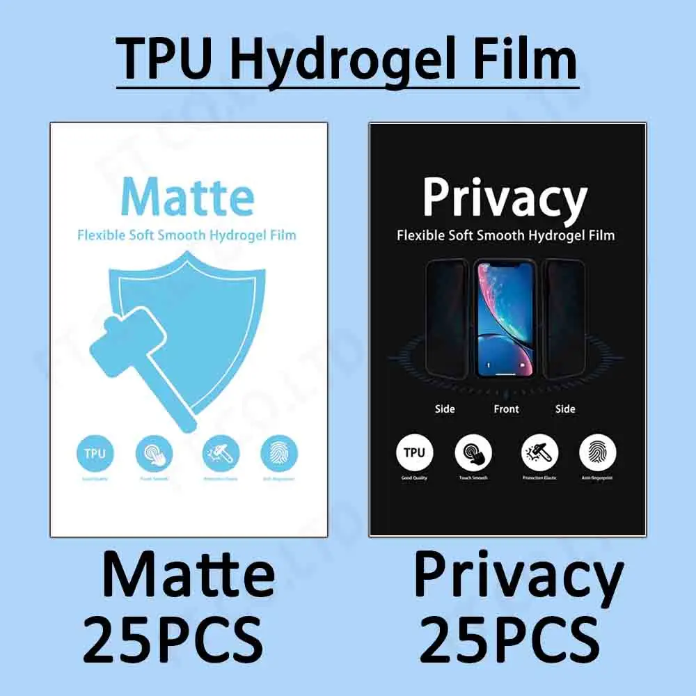 TPU Hydrogel Movies Universal HD Privacy for Film Cutter Plotter Machine SUNSHINE Y22 Ultra DIY Blank Printer Back Sticker