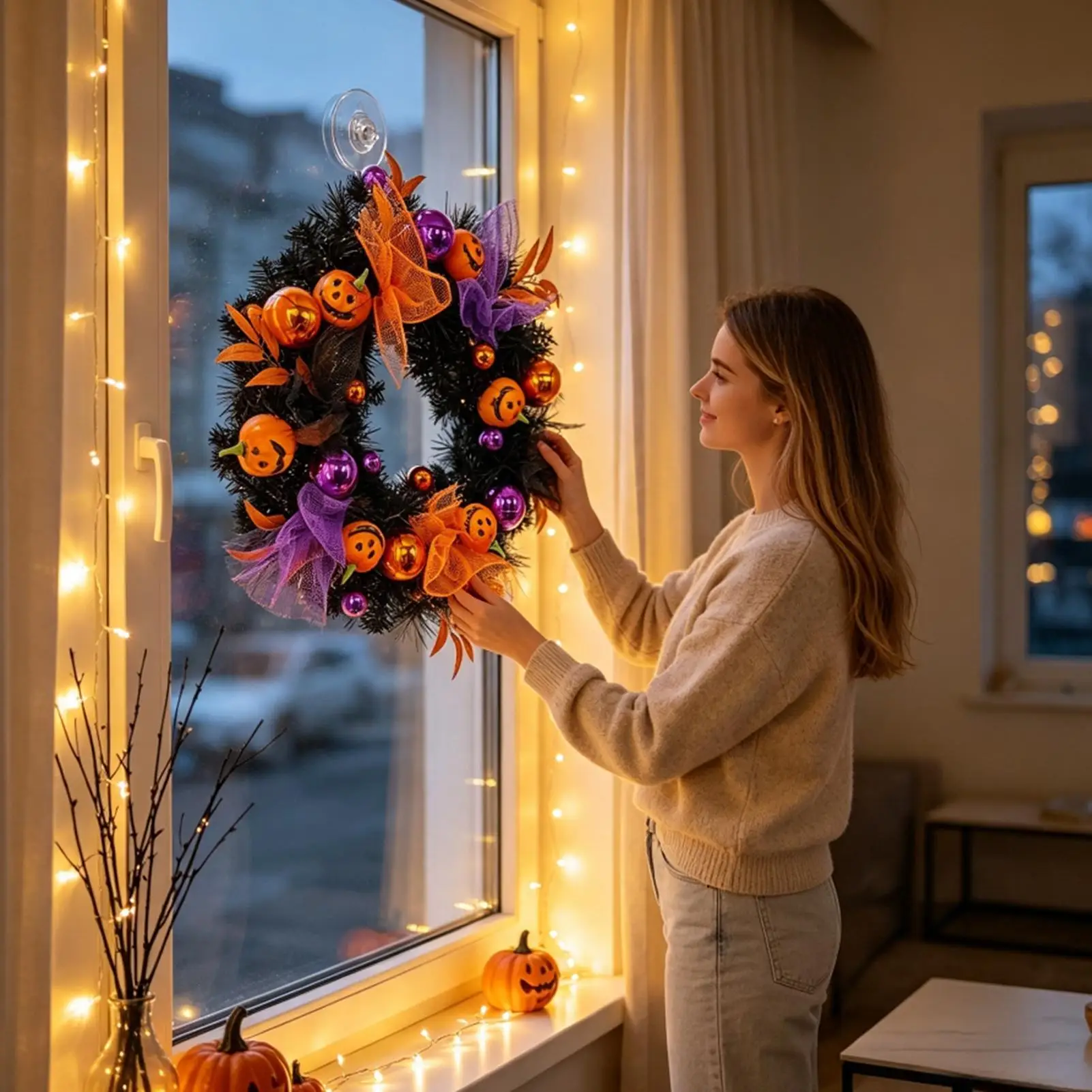 halloween-wreath-1969-inch-farmhouse-indoor-outdoor-artificial-ornament-pumpkin-ball-halloween-door-wreath-for-holiday