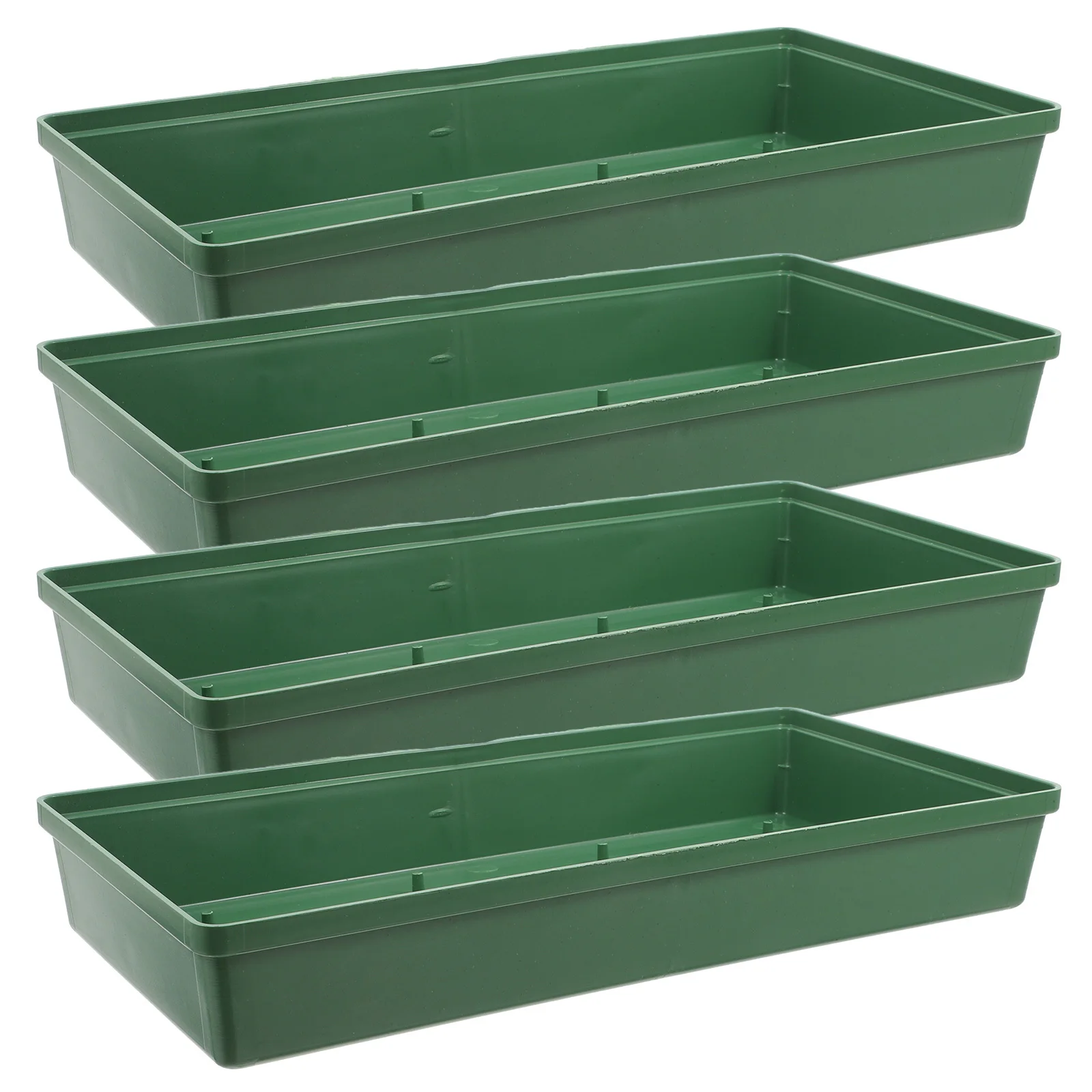 

4 pcs Needle Pad Mud Tray For Long-Lasting Floral Arrangements Diy Flower Arrangement Kit Plastic Flower Base Bowl Wedding