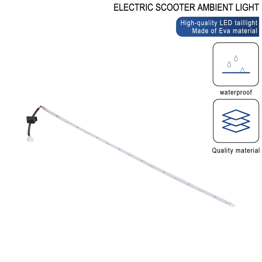 LED Ambient Scooter Light Strip Stylish Decoration For Electric Scooter Enhanced Visibility Waterproof Design ABS Construction