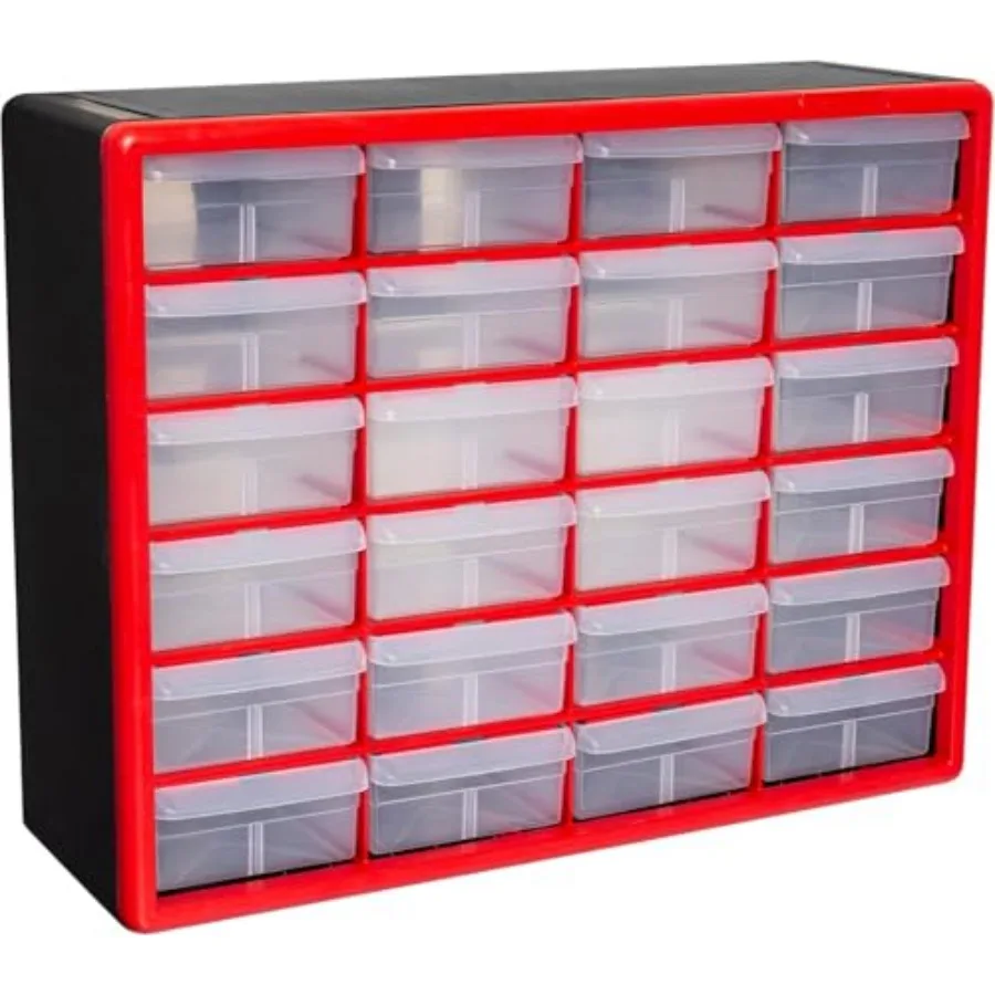 

Plastic Storage Cabinet for Garage Organization, Bead Organizer, Building Bricks Storage, Teacher Toolbox, Makeup Organizer, 20
