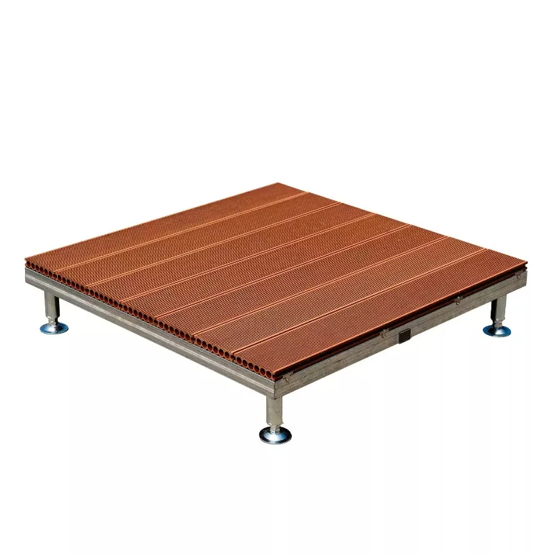 1pcs Park small courtyard plastic wood modular prefabricated courtyard platform camping outdoor
