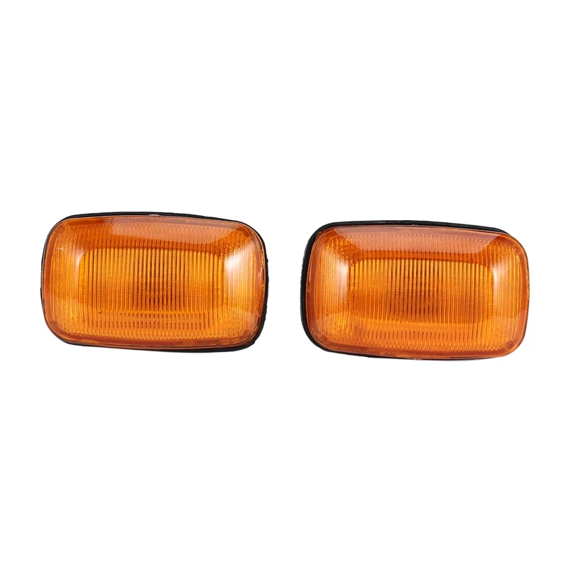 2PCs Fender Turn Signal Side Marker Lamp Light for Toyota Land Cruiser 80 1990-1997 100 1998 - 2004 2005 2006 2007