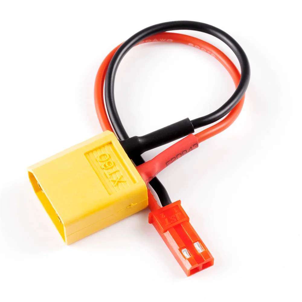 YEAHRUN Male / Female JST Adapter Cable XT60 Battery Connector Banana Plug for RC Model Lipo Battery Control Upgrade Parts
