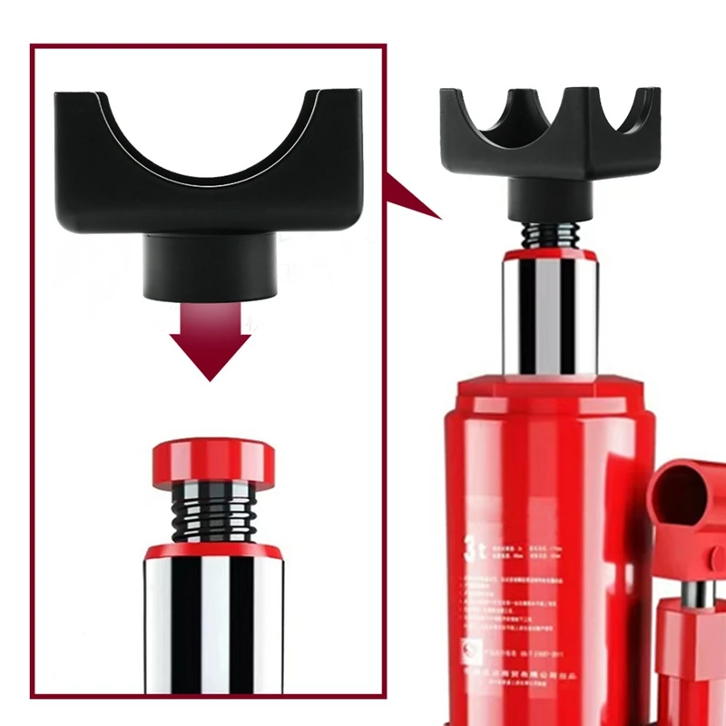 Bottle Jack Axle Adapter Jack Axle Adapter Lifting Saddle For 2 Inch And 3 Inch Axle Tube For Bottle Jack Accessories