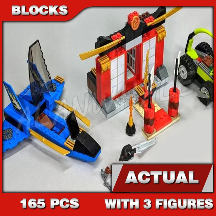 165 pz Legacy Storm Fighter Battle Jet Tempio Serpente Auto Veicolo 11552 Building Blocks Imposta Regali Compatibile Con Il Modello