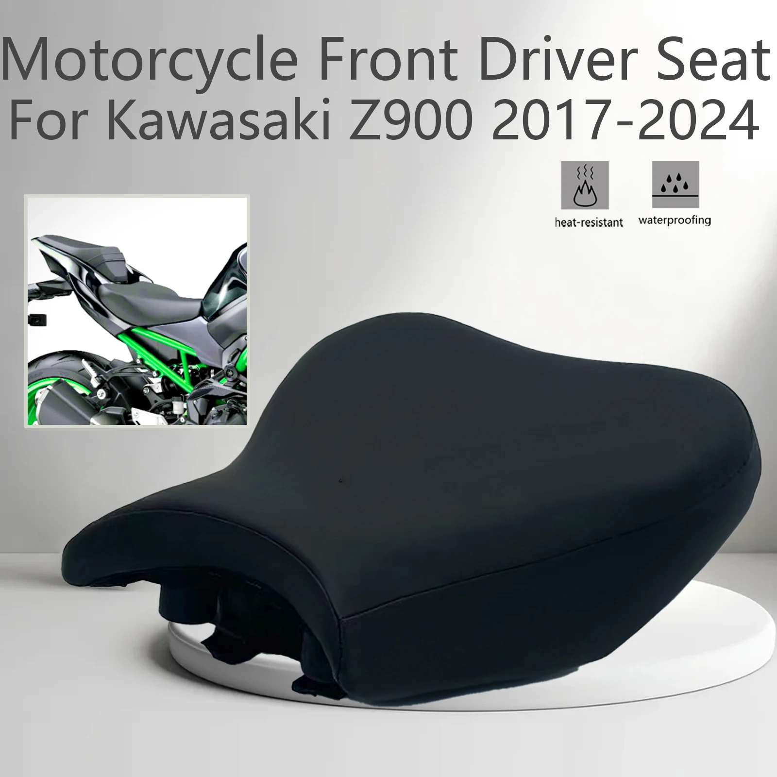 

For Kawasaki Z900 z900 z 900 2017 2018 2024 Motorcycle Front Driver Seat Pillion Cushion Fit Adventure