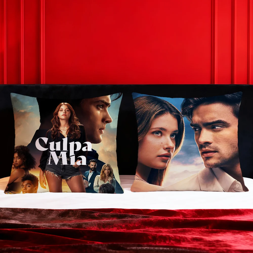 فيلم fanart الخاص بك f-fault c-Culpa تويا غطاء الوسادة لينة المخدة أريكة غرفة المعيشة ديكور غرفة المكتب المنزلي أغطية حماية hogar