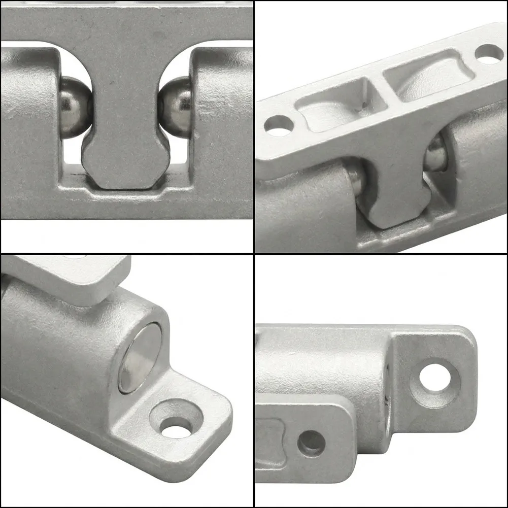 125mm 304 Stainless Steel Dual Ball Roller Catch for Cabinets RV Drawers Furniture Doors Smooth Silent Operation