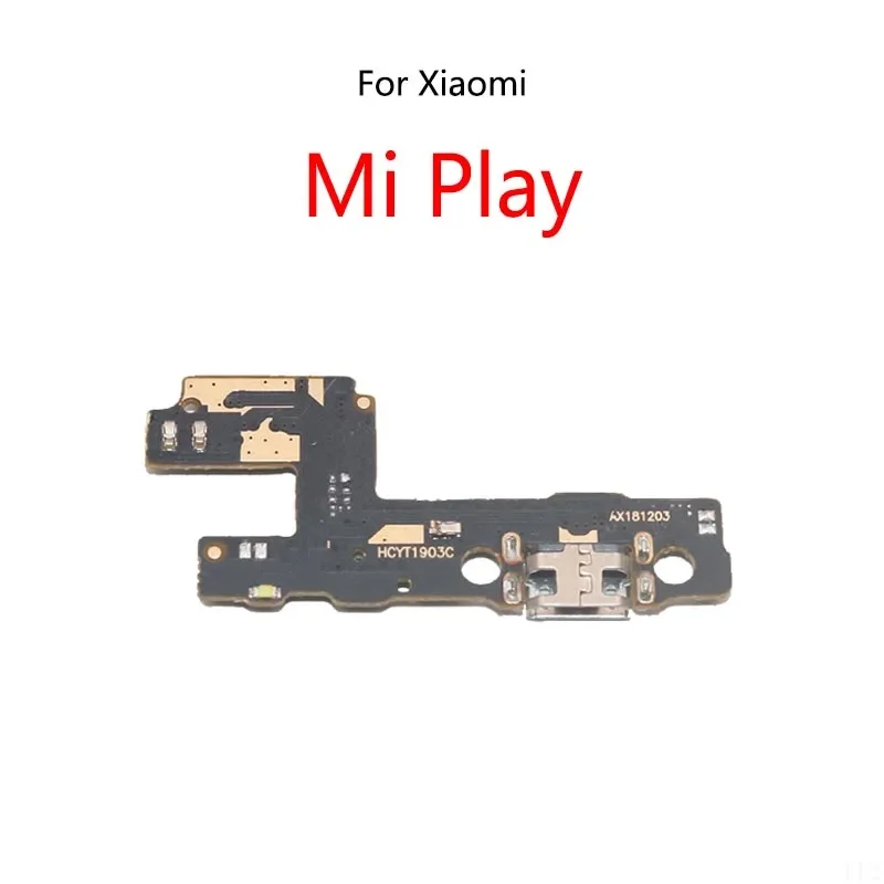 USB Charging Dock Port Socket Jack Plug Connector Charge Board Flex Cable For Xiaomi Mi Play