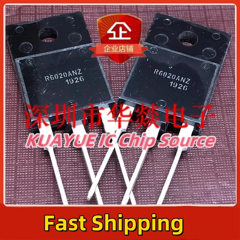 10PCS-30PCS  R6020ANZ   TO-3PF  600V  20A  Fast Shipping Quality Guarantee