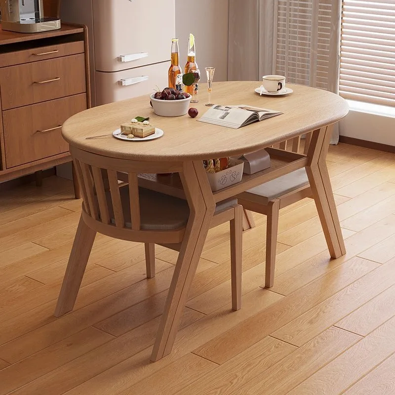 Dining table room Small apartment table Household  table Foldable