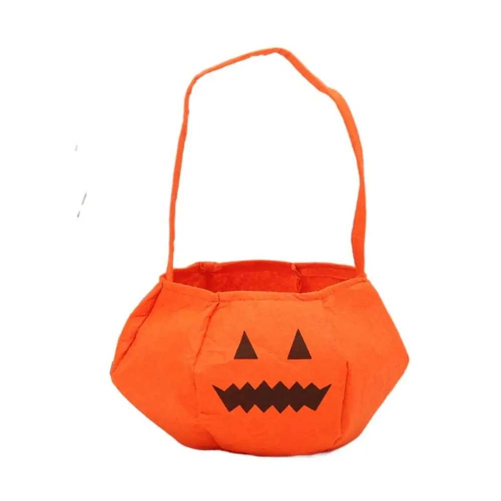 Bolsa de calabaza fantasma para regalos, bolsa de dulces de Halloween, bolso de mano, bolso de hombro, bolsa de dulces de calabaza, Feliz Día de Halloween