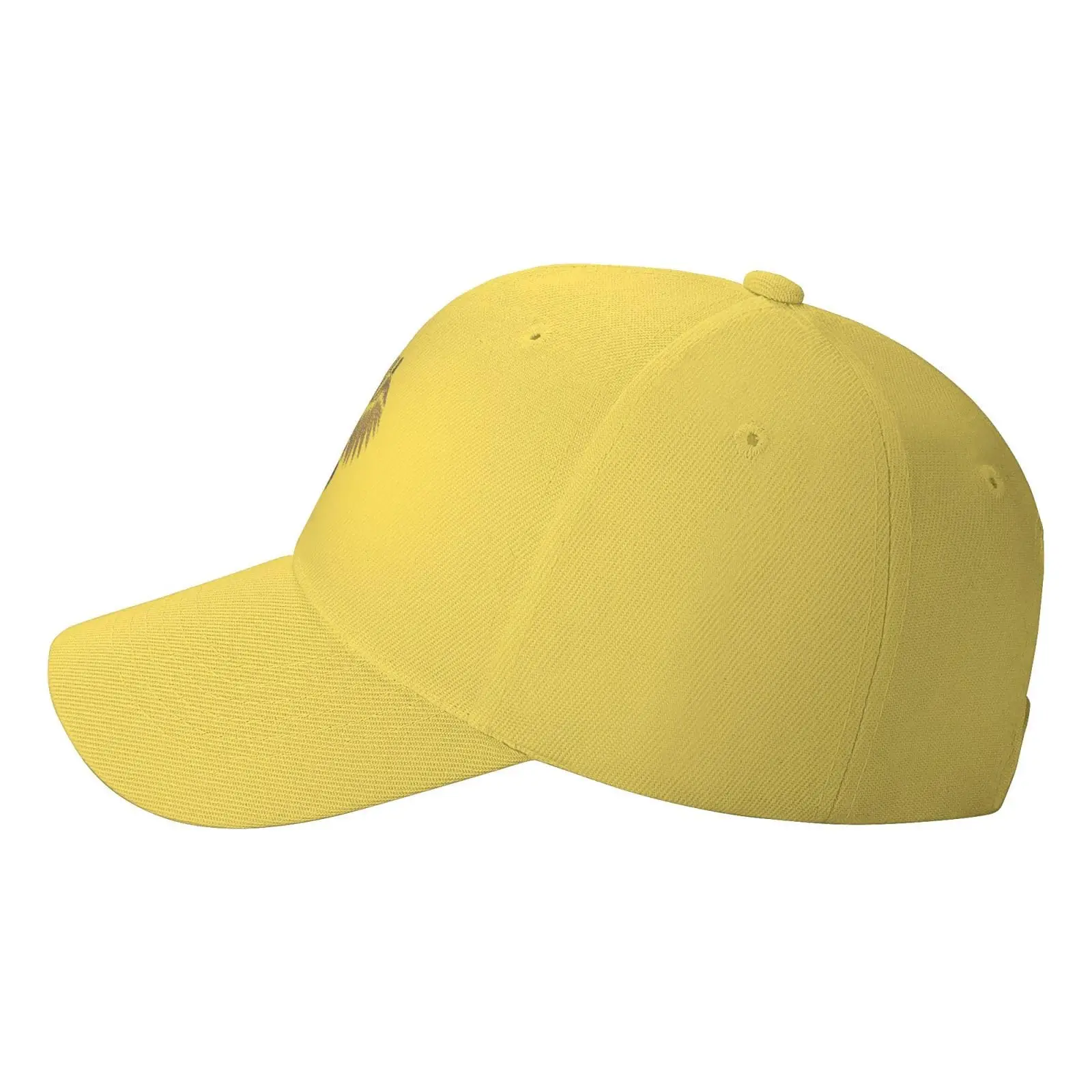 Gorras de béisbol ajustables para hombres y mujeres, sombrero de conductor de camión, gorra de béisbol divertida, amarillo