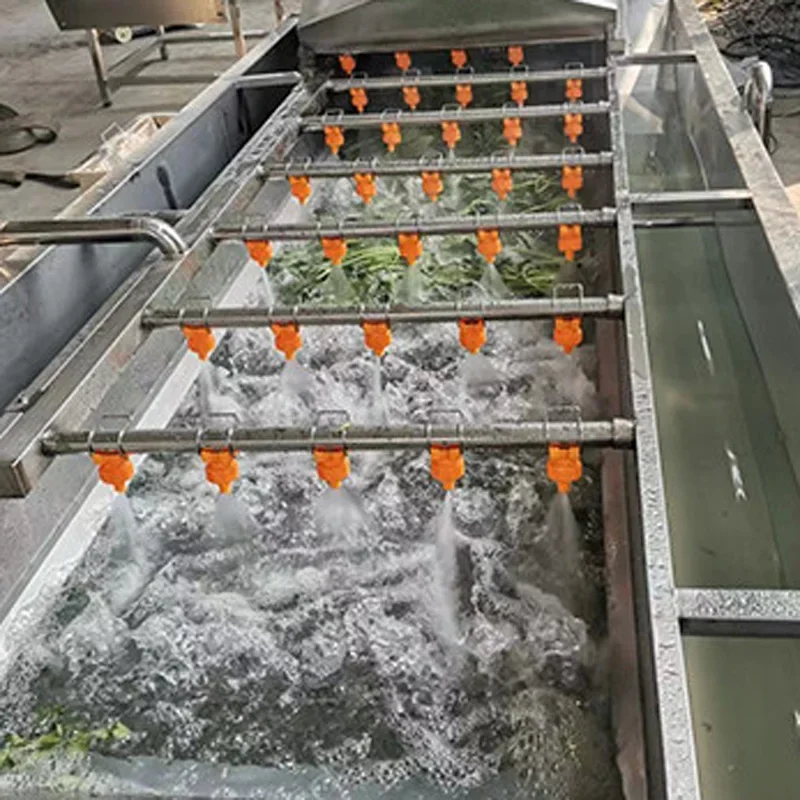 Fruit and Vegetable Bubble Washer, Multifunctional Fruit and Vegetable Washing Equipment, Fully Automatic Commercial(Customized)