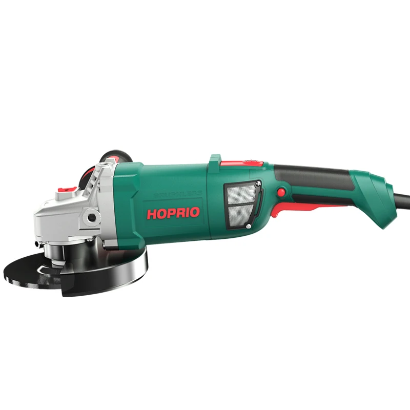 

Durable 180mm Brushless Angle Grinder 2400W Engineered for Continuous Use in Construction and Welding