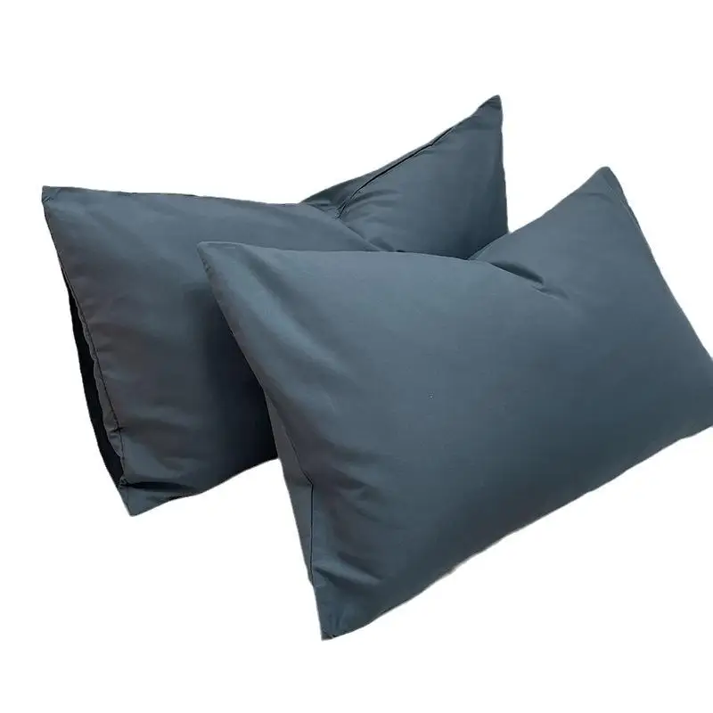 1pcs 48x74cm Simple Solid Color Pillowcase Fashion Home School Bedding Classic Bedroom Sleeping Pillow Case