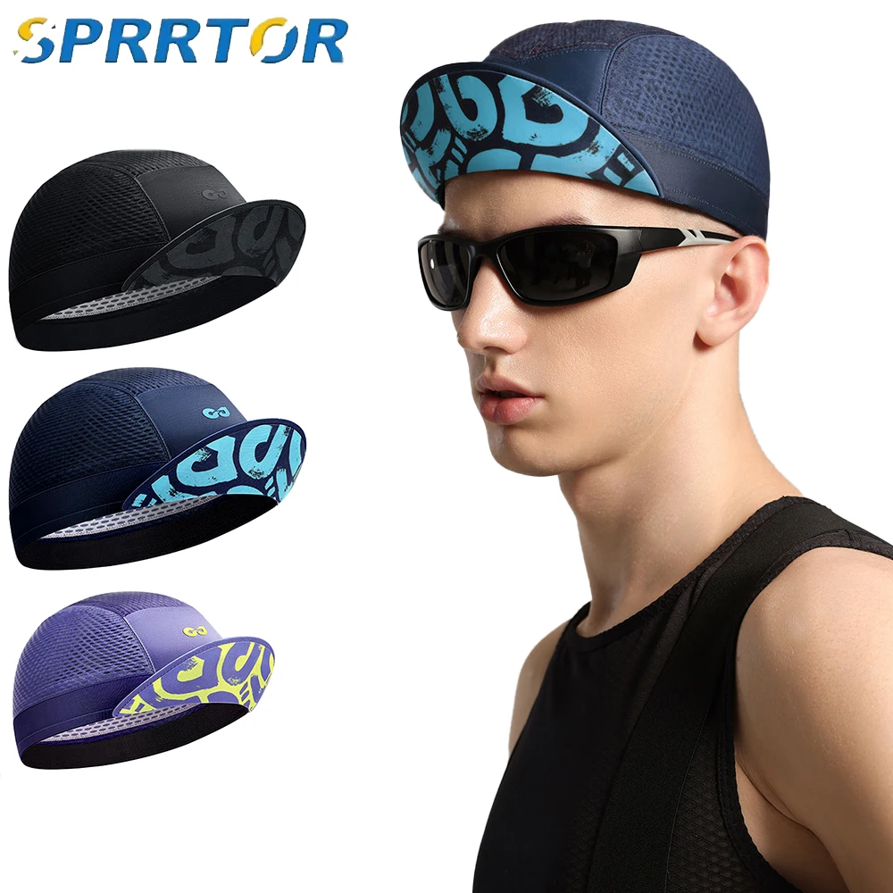 

1PCS New Cycling Cap Outdoor Sports Men&Women Bike Caps Gorra Ciclismo Ride Bike Cloth Hats Breathable