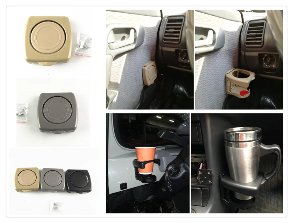 Universal Car accessories Foldable Drink bottle Cup holder for Land version Freelander Rover RangeHSE SC Sports