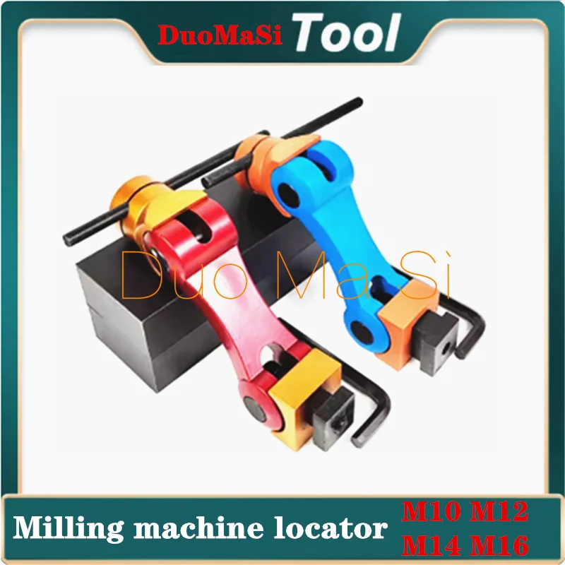 1PCS Universal Adjustable CNC Mill Machine Workpiece Stop Positioner for Lathe Workpiece Multi Function Work Stop Locator tool