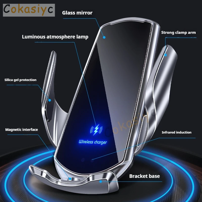 For Mazda 3 Axela 2014 2015 2016 2017 2018 2019 Car Phone Mount Wireless Charger Special Mobile Phone Holder Fixed Stand