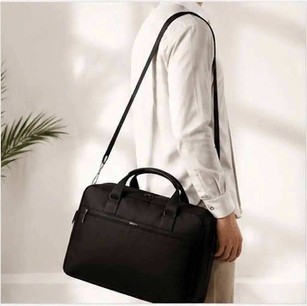 Adjustable Black Nylon Shoulder Strap Replacement for Laptop Bag Crossbody Handbag Luggage Multipurpose Strap Purse Straps