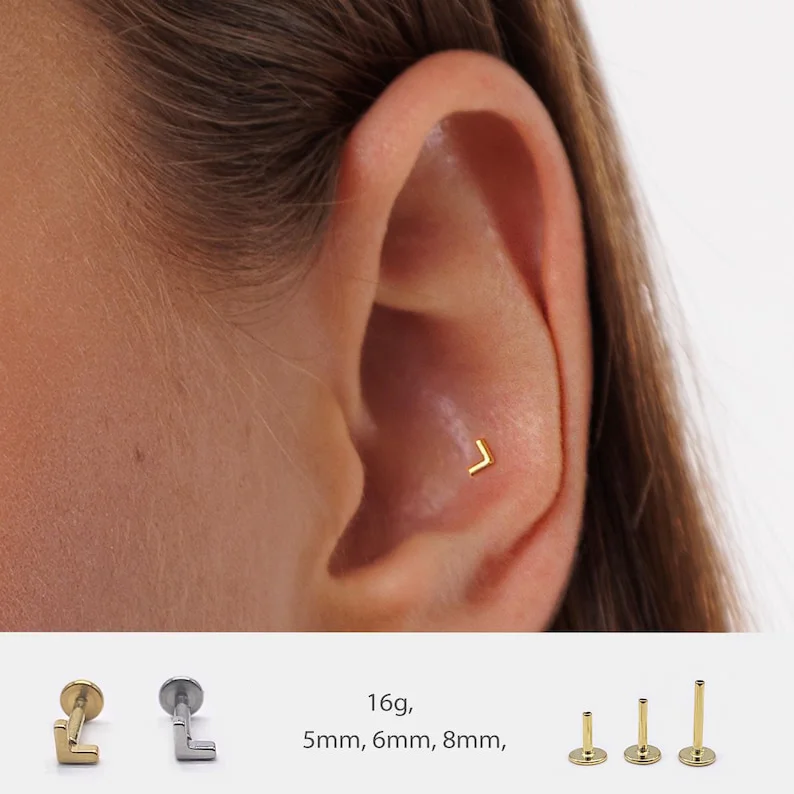 ROXI 1 Stück 925 Sterling Silber Mini Viereckiger Stern Zirkon Für Frau Flache Rückseite 18 Karat Gold Ins Piercing Ohrringe Edlen Schmuck – Detail 11