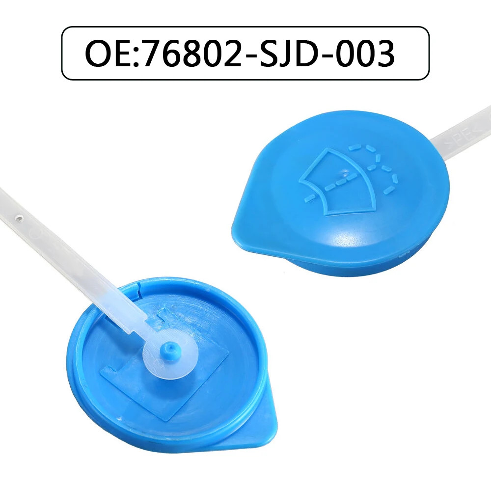 1pc 자동차 물 탱크 캡 자동차 앞 유리 와셔 병 캡 혼다 시빅 06-11 CRV 07-12 76802-SJD-003 용 자동차 저수지 커버