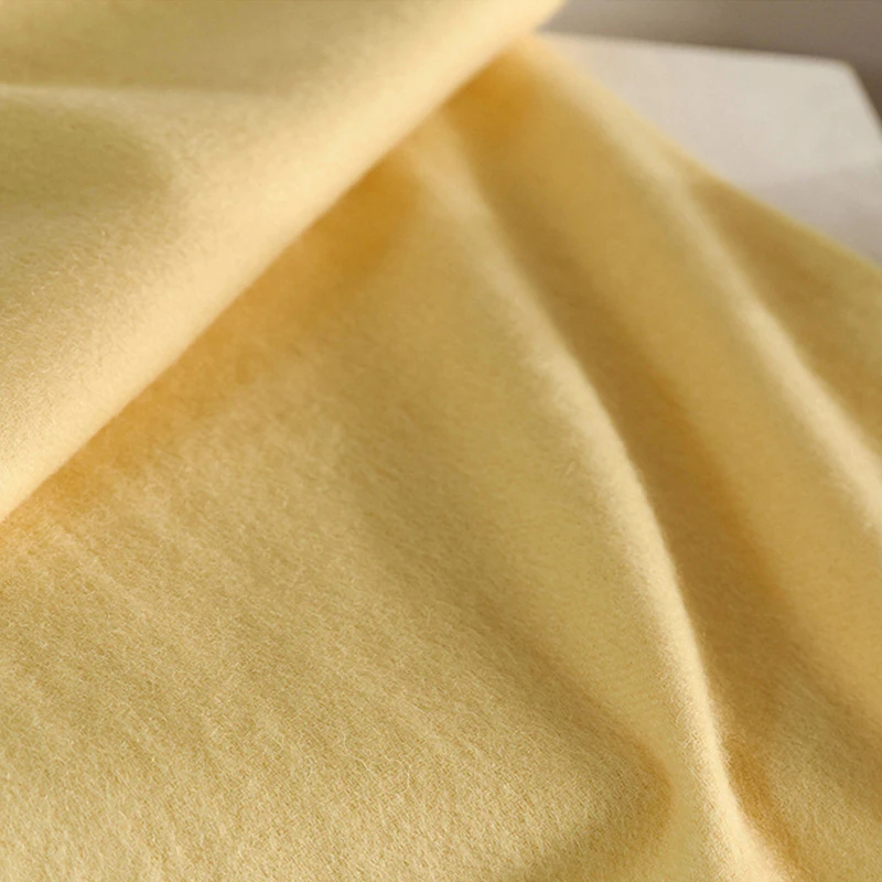 Bufanda de punto para mujer, 100% de lana, bufandas cálidas para invierno, diseño de Color sólido brillante, chal grueso, cuello de Pashmina triangular suave, novedad de 2025