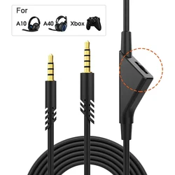 1PC 2M Compatible Replacement Cord Cable For Astro A10 A40 A30 G233 Gaming Headset Cable