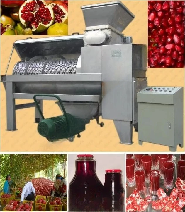 Pomegranate Crushing & Seeds Collection Seeds Arils Separator Deseeder Peeling Machine/pomegranate Processing Machine