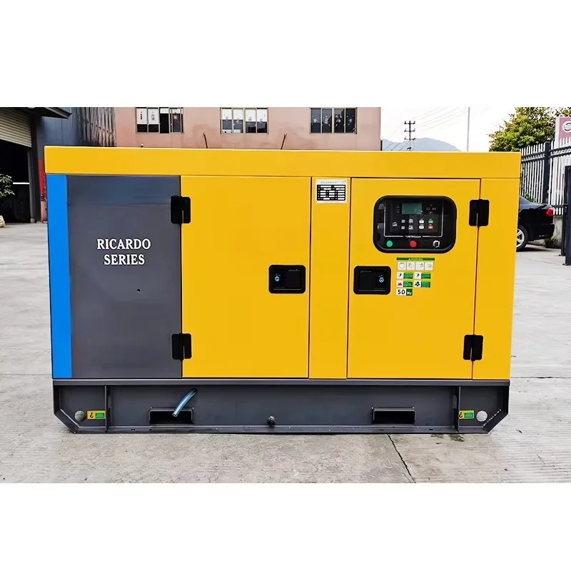 Generador silencioso súper 20kw 25kw Generador portátil de potencia 20kva 25kva Conjunto de generadores Generador de grupo electrógeno