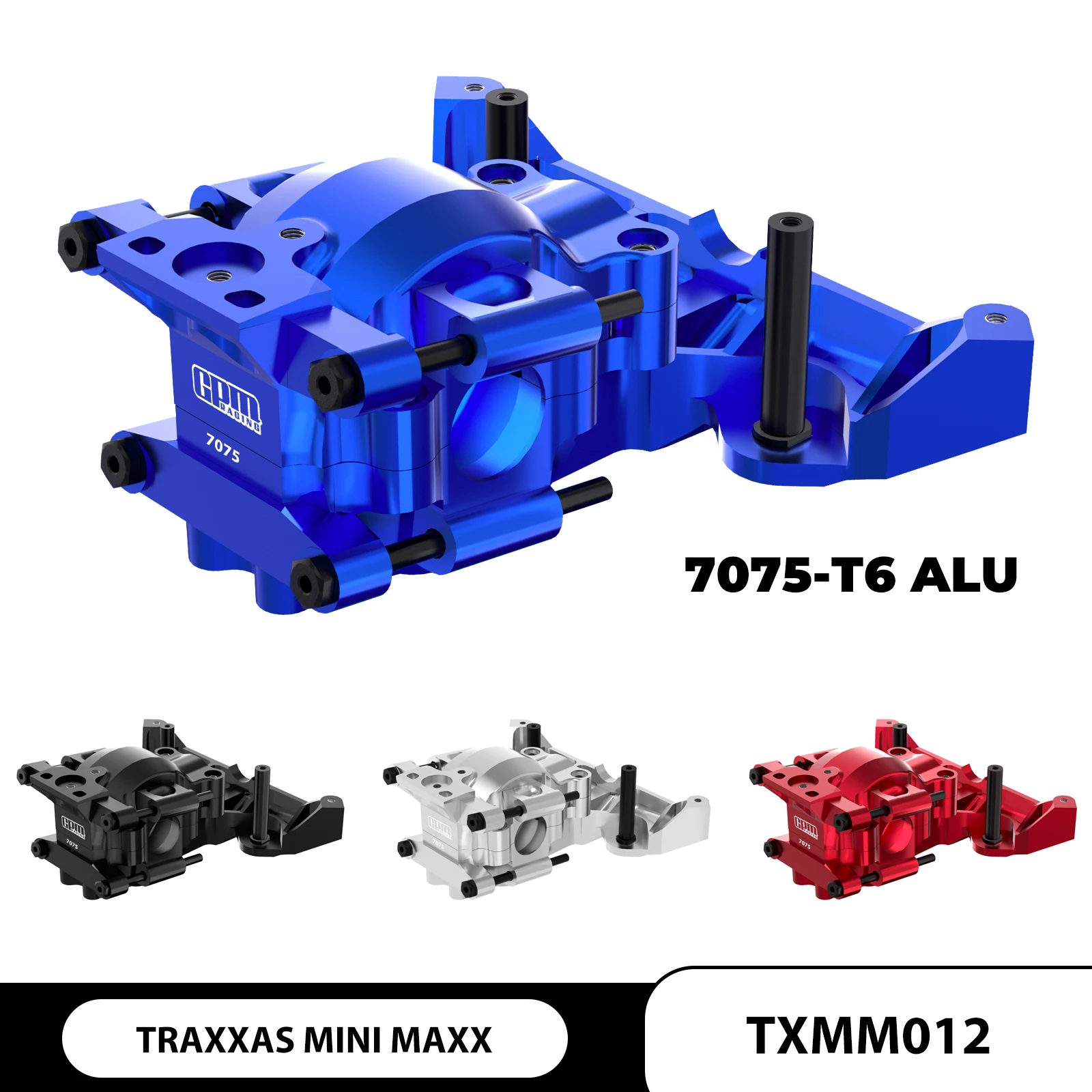

GPM 7075Alu Front Upper&Lower Bulkhead TRAXXAS Mini Maxx / Mini XRT / Mini Slash