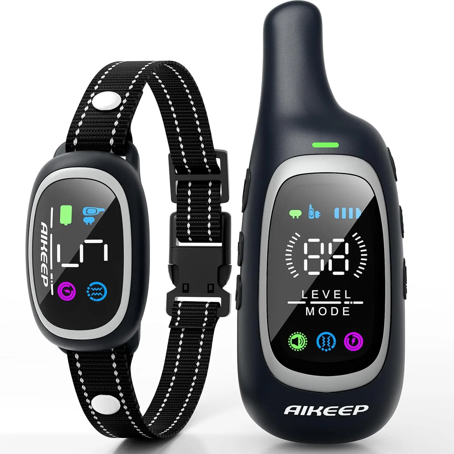 

2-in-1 Dog Shock Collar and Bark for Dogs – 3300FT Dog Training with Remote, IP67 Waterproof e with Anti