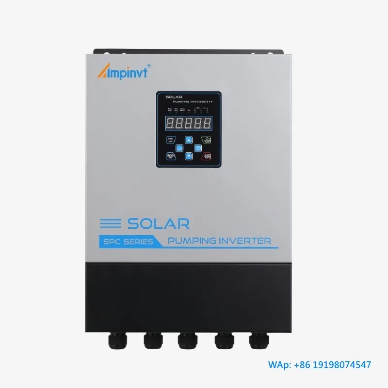 

230V Solar Pump Inverter 99% High Efficiency Off Grid Solar Water Pump Controller