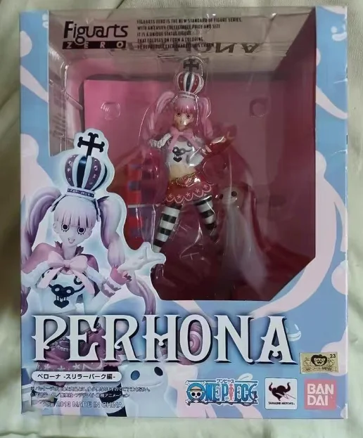 Bandai Original Figuarts ZERO One Piece Perona The Island of Ghosts Character Action Figure Desktop Ornamenten Hobby'sCollectible