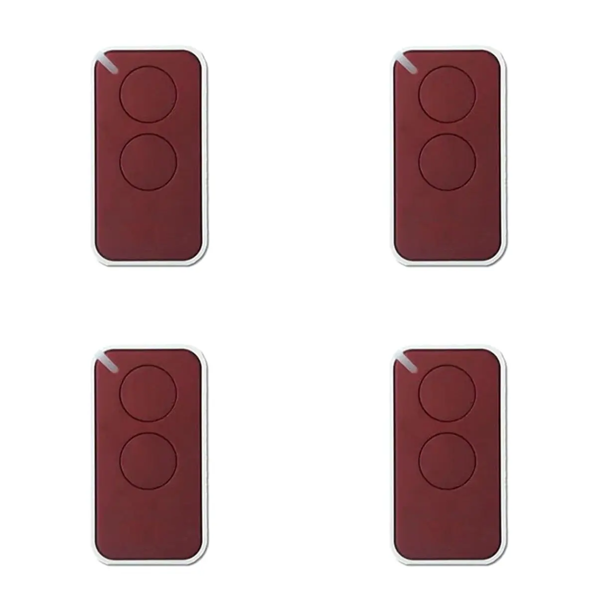 【NOUVELLE】4X pour une télécommande universelle de Garage, 433.92Mhz, Code roulant à 2 canaux E