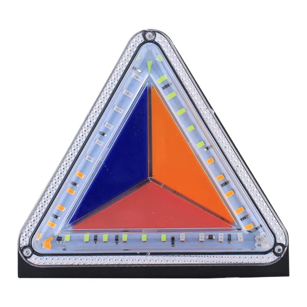 

Triangular 24V LED Light for Brake Signal Turn Indicator and Fog Function Designed for 24V Automotive Integration