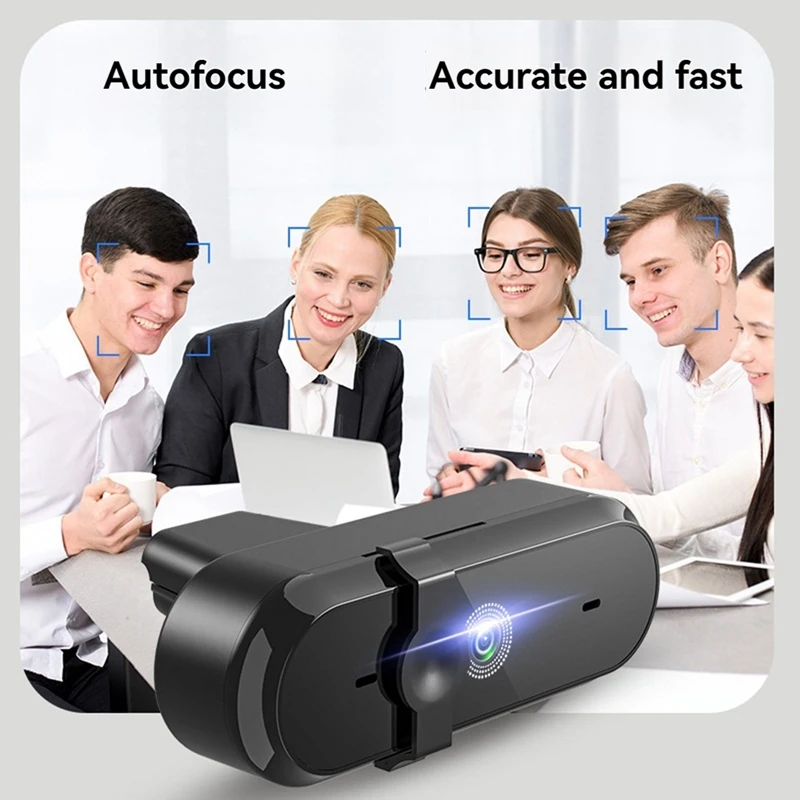 2K HD Webcam USB Plug  Network Live Broadcast High Definition Video Conference USB Camera 120 Degree Wide Viewing Angle Webcam