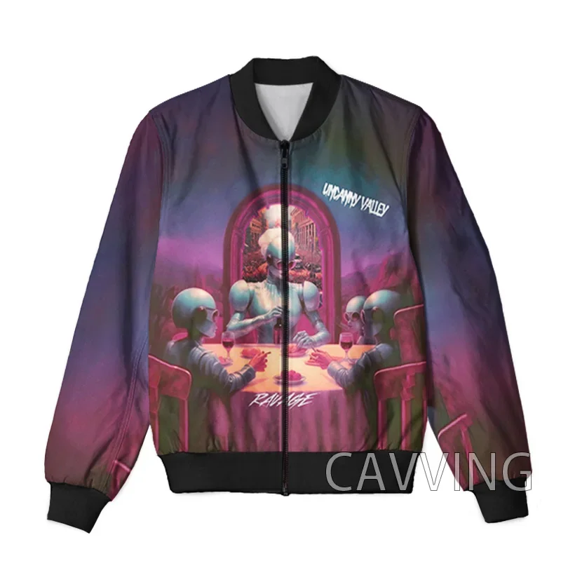 

CAVVING 3D Printed Ravage Band Zipper Hoodies Zip Hooded Sweatshirt Harajuku Hoodie Sweatshirt for Men/women