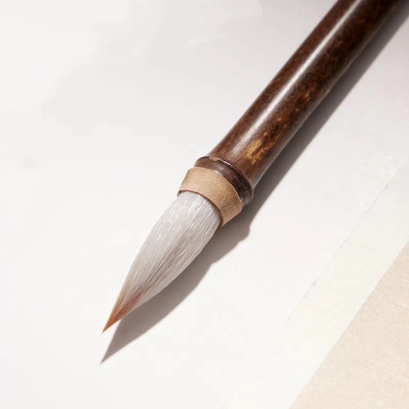 

Chinese Calligraphy Brush Pen Weasel Woolen Multiple Hair Calligraphy Brush Medium Regular Script Seal Script Writing Brush Pen