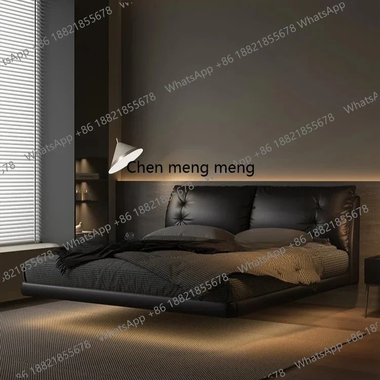 

Горячая распродажа: Роскошная современная двуспальная кровать 180x200 см с подвесным изголовьем, простая двуспальная кровать для спальни, деревянная кровать размера Twin для молодоженов