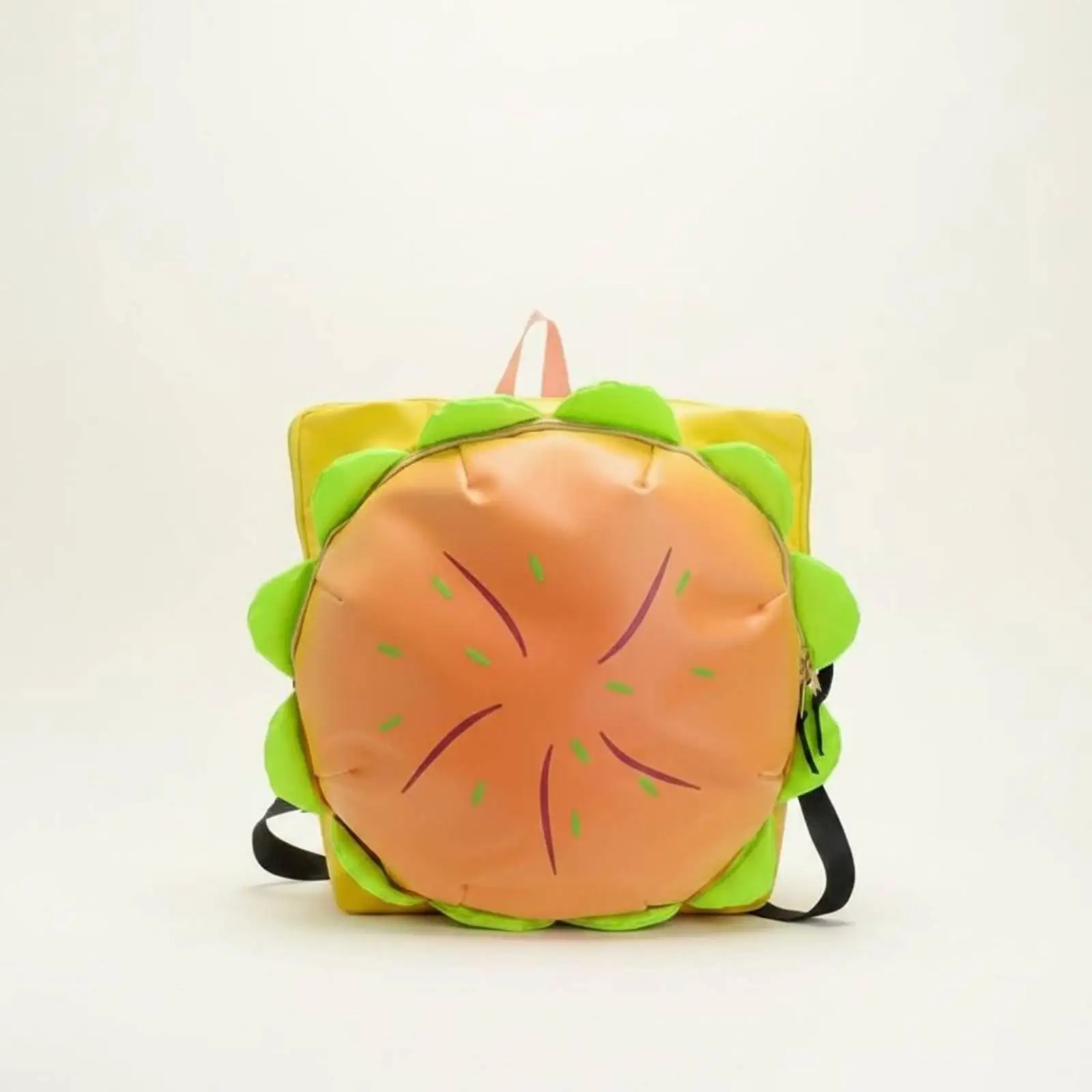 Sandwich Backpack Cute Cartoon Burger Bag Three-Dimensional Design for Shopping